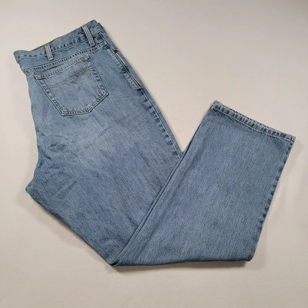 Cinch Men White Label Jeans 42x32 Relaxed Straight Medium Stone Denim